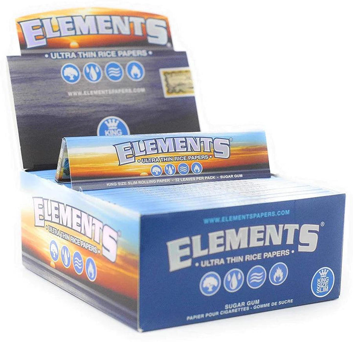 Elements Ultra Thin Rice Papers - Day N Night | CBD, Kratom, Nootropic, Vape, Smoke, Head Shop