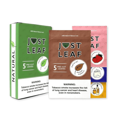 Just Leaf Natural Tobacco Leaf (5 Pack) - VIBEZ Colorado Just Leaf Natural Tobacco Leaf (5 Pack) - VIBEZ Colorado