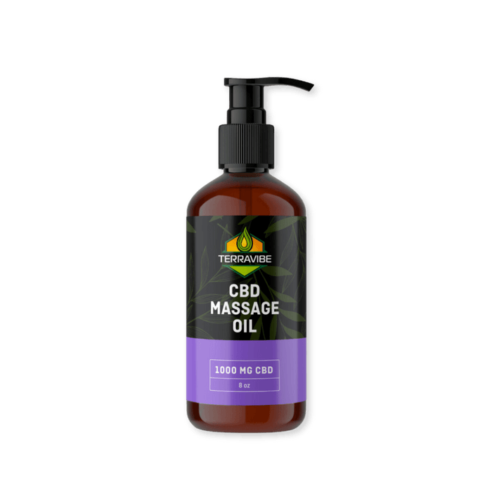 Terravibe CBD Massage Oil - Day N Night | CBD, Kratom, Nootropic, Vape, Smoke, Head Shop