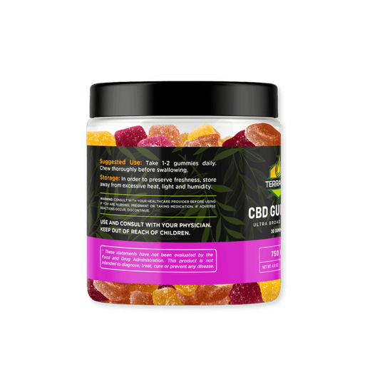 Terravibe CBD Gummies - Day N Night | CBD, Kratom, Nootropic, Vape, Smoke, Head Shop