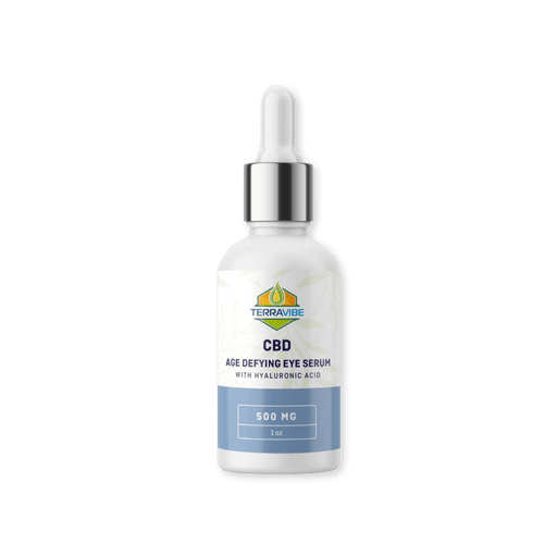 Terravibe CBD Age Defying Eye Serum with Hyaluronic Acid - Day N Night | CBD, Kratom, Nootropic, Vape, Smoke, Head Shop