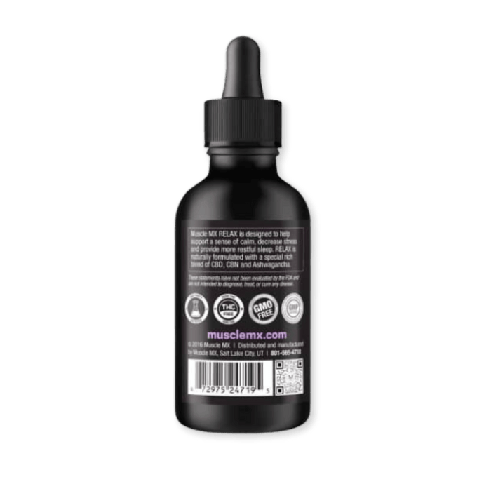 Muscle MX: Broad Spectrum Tincture - Day N Night | CBD, Kratom, Nootropic, Vape, Smoke, Head Shop