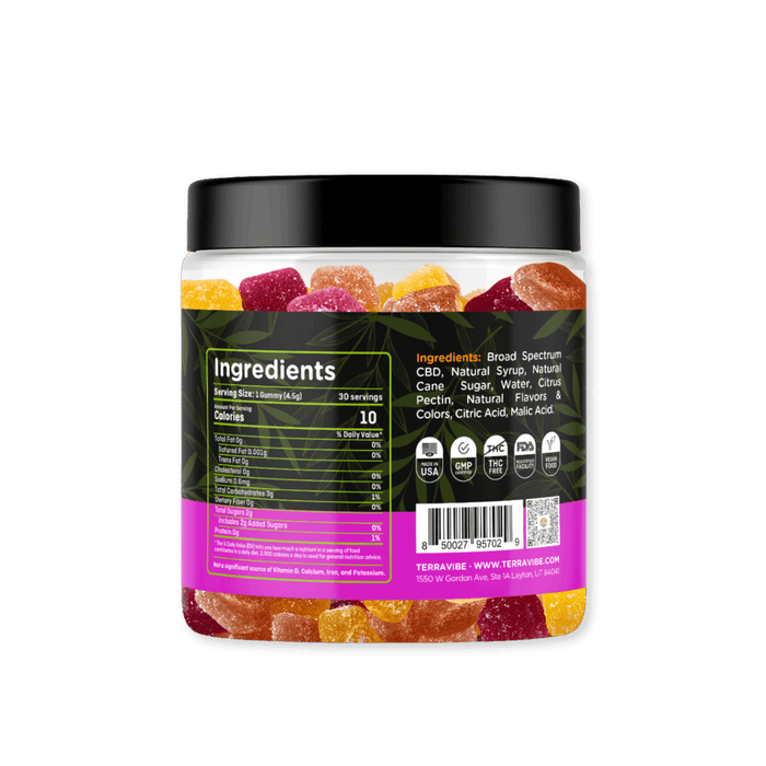 Terravibe CBD Gummies - Day N Night | CBD, Kratom, Nootropic, Vape, Smoke, Head Shop