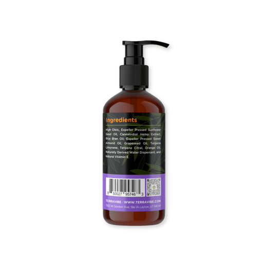 Terravibe CBD Massage Oil - Day N Night | CBD, Kratom, Nootropic, Vape, Smoke, Head Shop