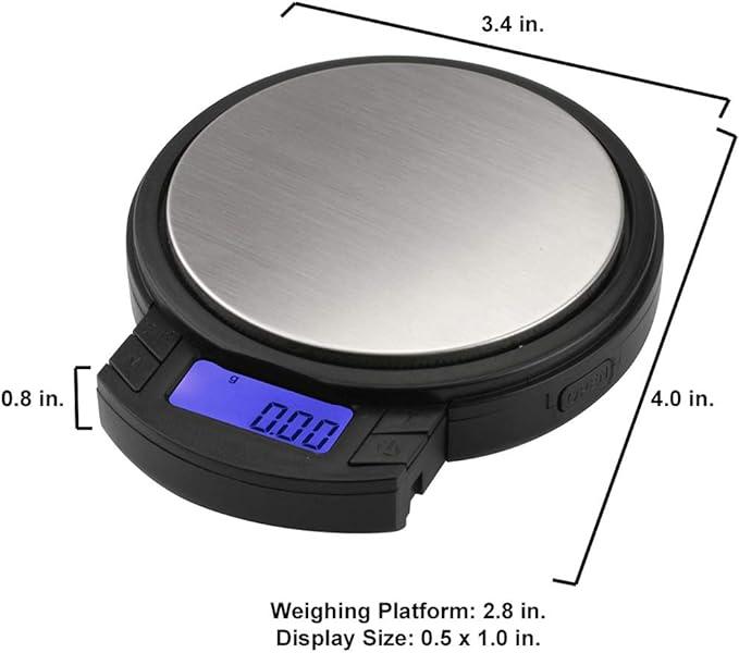 AWS Axis - 100 Digital Scale - Day N Night | CBD, Kratom, Nootropic, Vape, Smoke, Head Shop