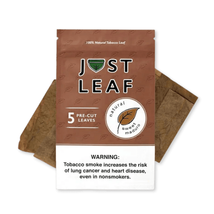 Just Leaf Natural Tobacco Leaf (5 Pack) - VIBEZ Colorado Just Leaf Natural Tobacco Leaf (5 Pack) - VIBEZ Colorado