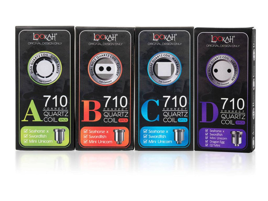 Lookah 710 Quartz Coil - Day N Night | CBD, Kratom, Nootropic, Vape, Smoke, Head Shop