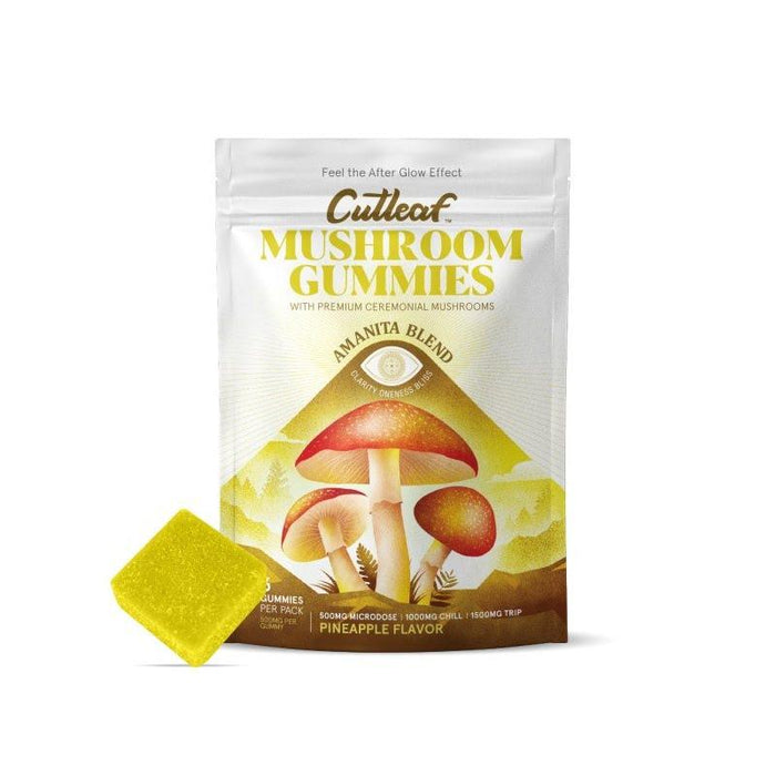 Cutleaf Mushroom Gummies - Day N Night | CBD, Kratom, Nootropic, Vape, Smoke, Head Shop