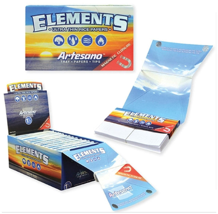 Elements Ultra Thin Rice Papers - Day N Night | CBD, Kratom, Nootropic, Vape, Smoke, Head Shop