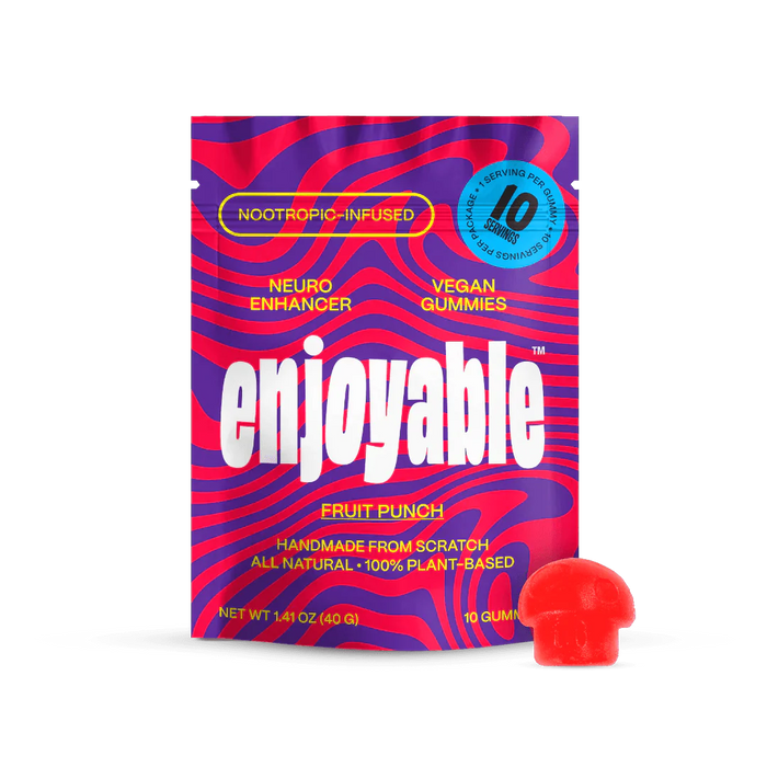 Enjoyable Nootropic Infused Gummies - Day N Night | CBD, Kratom, Nootropic, Vape, Smoke, Head Shop