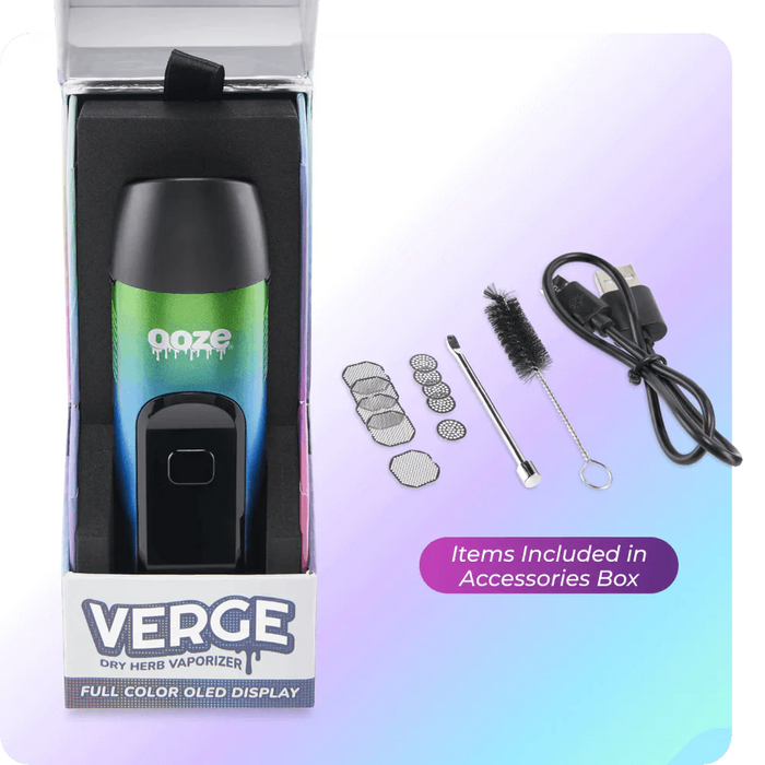 Ooze Verge Dry Vaporizer - Day N Night | CBD, Kratom, Nootropic, Vape, Smoke, Head Shop