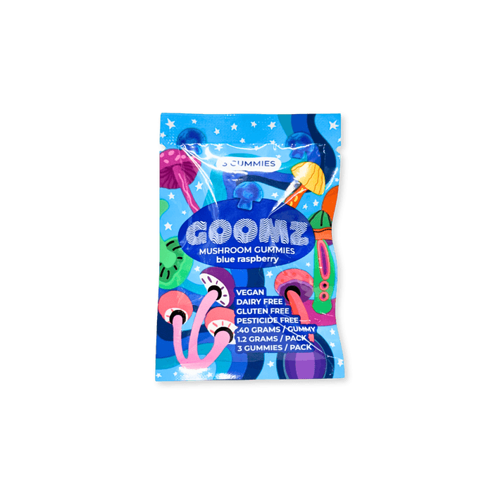 Goomz Mushroom Gummies (3 Count) - Day N Night | CBD, Kratom, Nootropic, Vape, Smoke, Head Shop