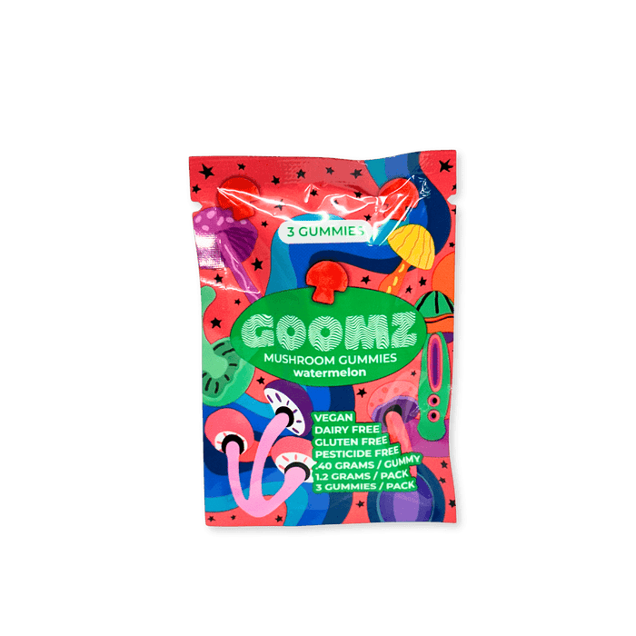 Goomz Mushroom Gummies (3 Count) - Day N Night | CBD, Kratom, Nootropic, Vape, Smoke, Head Shop