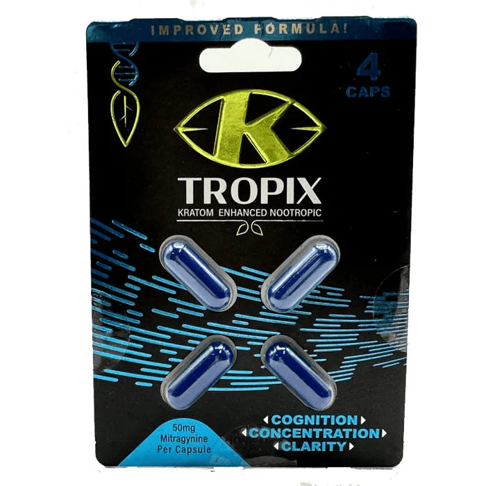 K Tropix Capsules - Day N Night | CBD, Kratom, Nootropic, Vape, Smoke, Head Shop