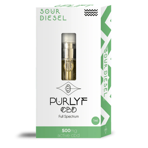 Purlyf CBD Cartridge - Day N Night | CBD, Kratom, Nootropic, Vape, Smoke, Head Shop