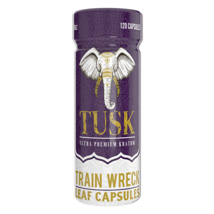 Tusk Kratom Capsules - Day N Night | CBD, Kratom, Nootropic, Vape, Smoke, Head Shop