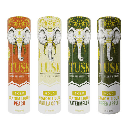 Tusk Kratom Gold Extract Shot - Day N Night | CBD, Kratom, Nootropic, Vape, Smoke, Head Shop