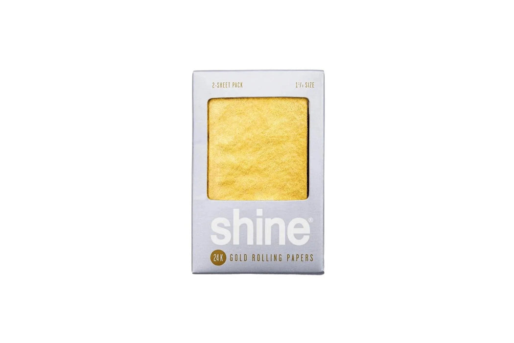 Shine x2 24k Gold Rolling Paper - Day N Night | CBD, Kratom, Nootropic, Vape, Smoke, Head Shop