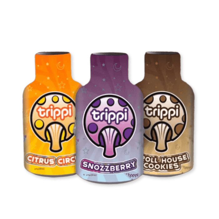 Trippi Mushroom Kava Shot - Day N Night | CBD, Kratom, Nootropic, Vape, Smoke, Head Shop