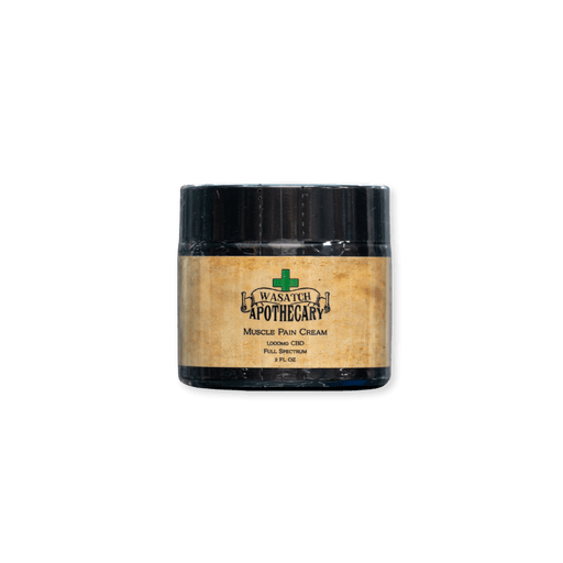 Wasatch Apothecary Muscle Pain Cream - Day N Night | CBD, Kratom, Nootropic, Vape, Smoke, Head Shop