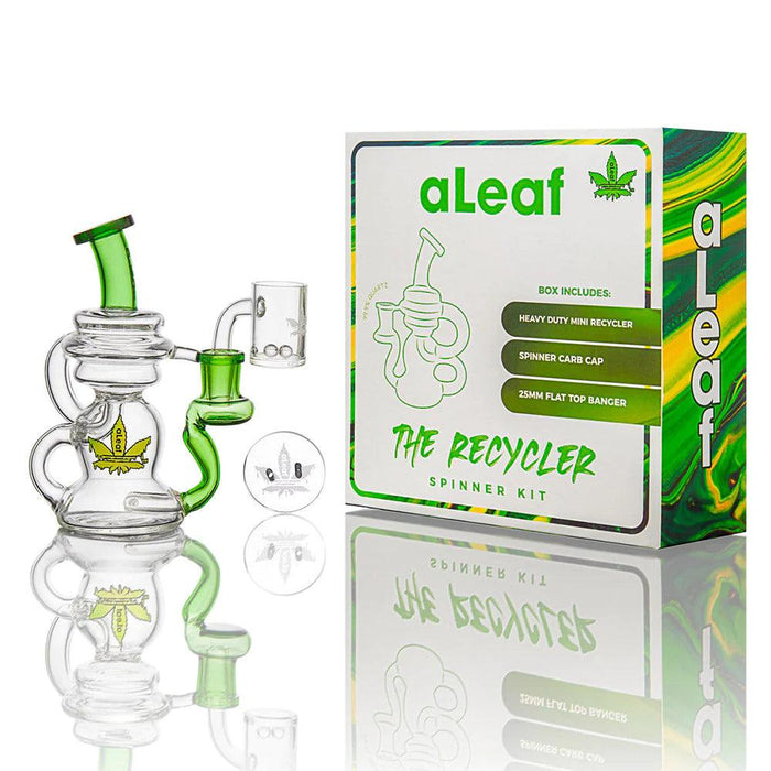 Aleaf Recycler Rig Kit - Day N Night | CBD, Kratom, Nootropic, Vape, Smoke, Head Shop