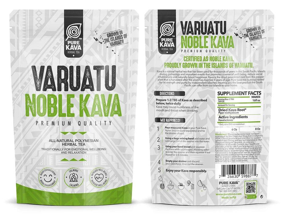 Pure Kava Varuatu Noble Kava - Day N Night | CBD, Kratom, Nootropic, Vape, Smoke, Head Shop