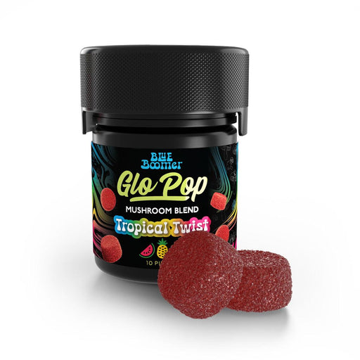 Glo Pop Mushroom Gummies - Day N Night | CBD, Kratom, Nootropic, Vape, Smoke, Head Shop