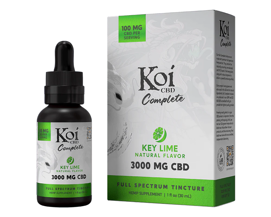 Koi CBD: Full Spectrum Tincture - Day N Night | CBD, Kratom, Nootropic, Vape, Smoke, Head Shop