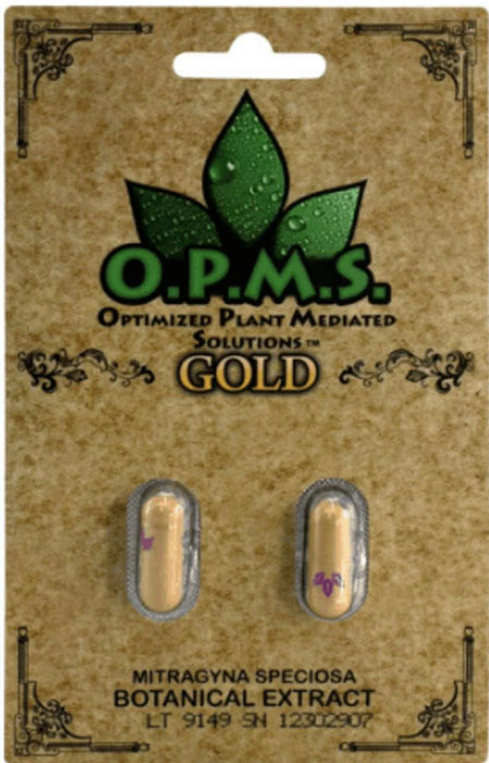 O.P.M.S Gold Extract Capsules - Day N Night | CBD, Kratom, Nootropic, Vape, Smoke, Head Shop